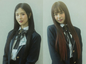「日本人K-POPガールズグループ」UNICODEのミオ＆ユラ、みずみずしい制服姿披露