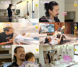 「56歳のパパ」シン・ソンウ 抱っこして童謡…新番組で子育て中の姿公開