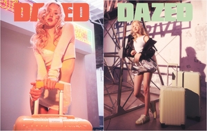 BLACKPINKロゼ、ピンクの髪＆スレンダーボディで大胆スタイル披露＝「DAZED」