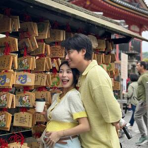 【フォト】イ・ジフン＆アヤネさん　日本で胎教旅行の幸せ写真公開