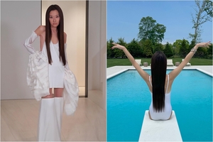 ソン・イェジンのウエディングドレスをデザインしたヴェラ・ウォン、本当に74歳? 驚異の水着姿