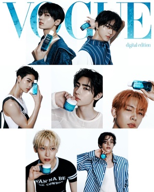 【フォト】ENHYPEN、「VOGUE KOREA」の表紙を飾る…吸い込まれそうな眼差し