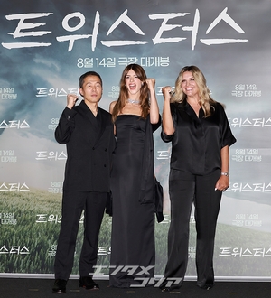 【フォト】米で大ヒットの映画『ツイスターズ』韓国上陸