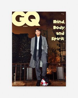 【フォト】世界が注目するサッカー選手・李康仁、「GQ KOREA」の表紙を飾る