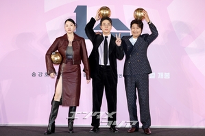 【フォト】チャン・ユンジュ＆パク・ジョンミン＆ソン・ガンホ、国民的スターたちの『1勝』に期待