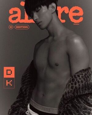 【フォト】SEVENTEENドギョム、「allure Korea」のグラビアで板チョコ腹筋披露