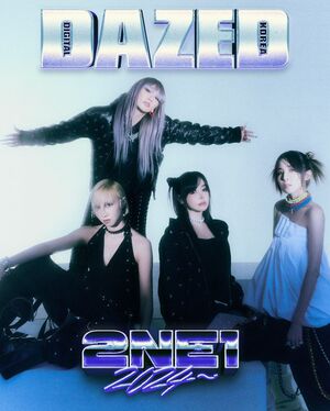 【フォト】2NE1の4人、強烈なビジュアルの完全体グラビア公開