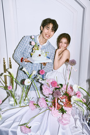 【フォト】Ailee＆チェ・シフンさん、甘くロマンチックなウエディング写真大放出