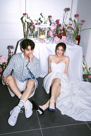 【フォト】Ailee＆チェ・シフンさん、甘くロマンチックなウエディング写真大放出
