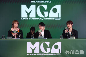 【フォト】韓国を訪れたMrs. GREEN APPLE