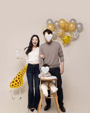 孫延在、9歳年上の夫&息子とセルフ家族写真…心温まる雰囲気