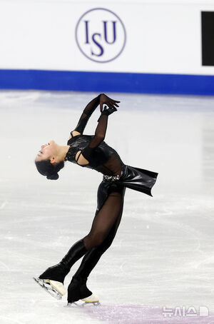 【フォト】フィギュア女子の金彩然、個人最高記録を更新しつつショートプログラム首位＝四大陸選手権