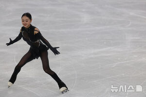 【フォト】フィギュア女子の金彩然、個人最高記録を更新しつつショートプログラム首位＝四大陸選手権