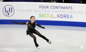 【フォト】フィギュア女子の金彩然、個人最高記録を更新しつつショートプログラム首位＝四大陸選手権