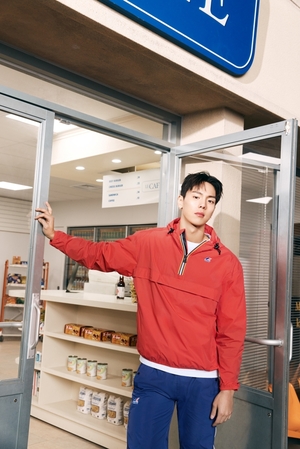 【フォト】MONSTA Xショヌ、スポーティーな魅力…K-WAYの25春夏キャンペーングラビア