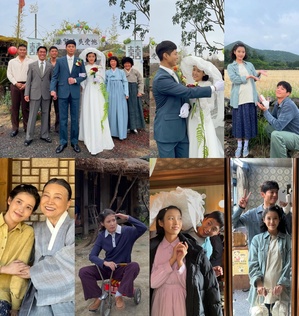 【フォト】『おつかれさま』主演IU＆パク・ボゴム、甘い雰囲気のオフショット大放出