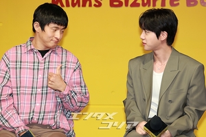 【フォト】防弾少年団JIN＆キアン84＆チ・イェウン「キアン荘に来てね」