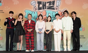 【フォト】チェ・ヤンラク×イ・ボンウォン×ペン・ヒョンスク出演『対決！　ペンボンペンボン』制作発表会