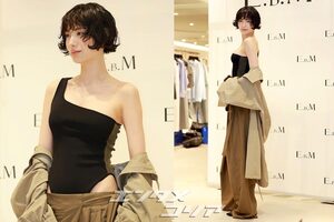 【フォト】ナナ、ワンショルダー＆カットアウトデザインで大胆なスタイル