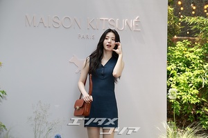 【フォト】シン・シア、ノースリーブのワンピ姿がラブリー