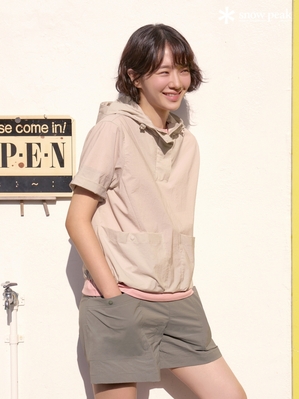 【フォト】パク・ギュヨン「Snow Peak」夏キャンペーンのラブリー・コーデ