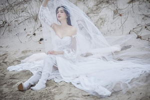 【フォト】チェ・ヨンチョン、映画顔負けのウエディング写真…お相手は判事