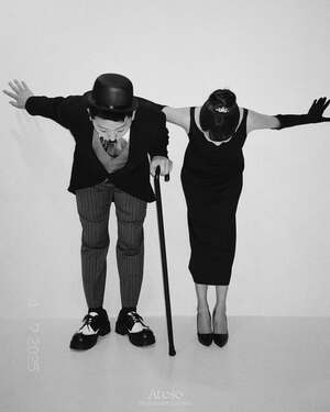 【フォト】キム・ジュノ＆キム・ジミン「さすがお笑いカップル」ユーモラスなウエディング写真公開