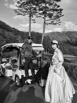 【フォト】幸せいっぱいのチェ・ヨジン＆キム・ジェウク、クールなウエディング写真公開