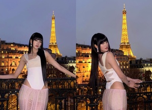 i-dleミンニ、エッフェル塔をバックに魅惑的なオーラ 「Girls night out」