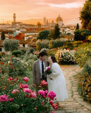 【フォト】ダウン症女優チョン・ウネ、イタリア・フィレンツェで撮影のウエディング写真大放出