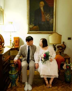 【フォト】ダウン症女優チョン・ウネ、イタリア・フィレンツェで撮影のウエディング写真大放出