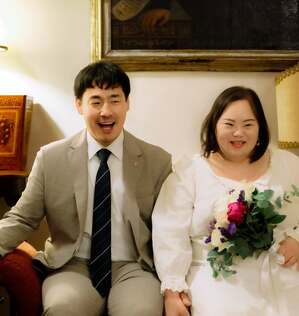 【フォト】ダウン症女優チョン・ウネ、イタリア・フィレンツェで撮影のウエディング写真大放出