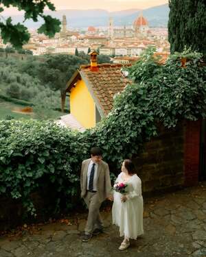 【フォト】ダウン症女優チョン・ウネ、イタリア・フィレンツェで撮影のウエディング写真大放出