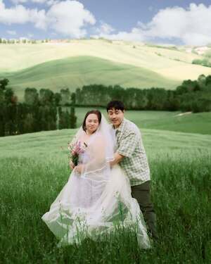 【フォト】『私たちのブルース』出演のダウン症女優チョン・ウネ、童話のワンシーンのようなウエディング写真公開