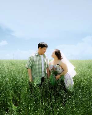 【フォト】『私たちのブルース』出演のダウン症女優チョン・ウネ、童話のワンシーンのようなウエディング写真公開