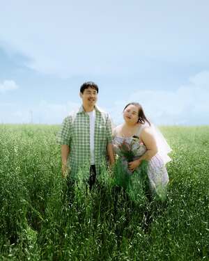 【フォト】『私たちのブルース』出演のダウン症女優チョン・ウネ、童話のワンシーンのようなウエディング写真公開