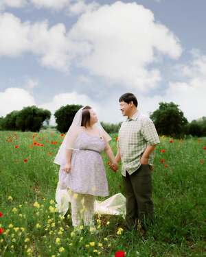 【フォト】『私たちのブルース』出演のダウン症女優チョン・ウネ、童話のワンシーンのようなウエディング写真公開