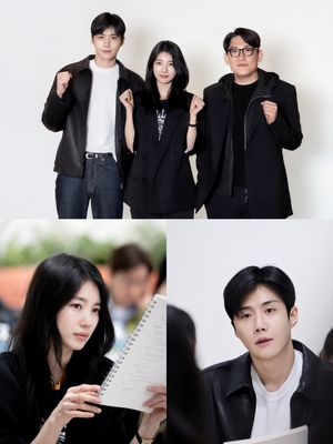 スジ×キム・ソンホ 新ドラマ台本読み合わせ写真公開…完璧ビジュアル