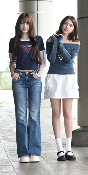【フォト】NMIXX「さわやか」個性あふれるデニム・コーデで日本へ