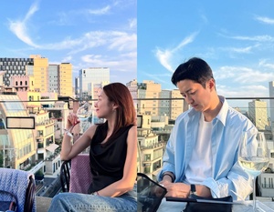 ソ・イヒョン、夫イン・ギョジンとデート 「空がきれいだった、そんな日」