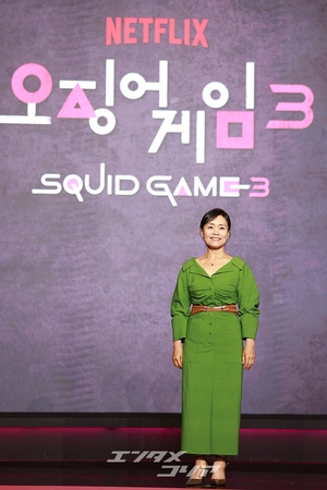 【フォト】カン・エシム、グリーンのワンピースがおしゃれ