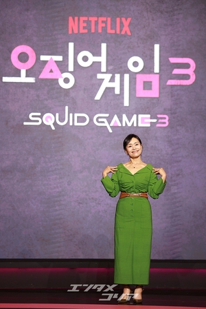 【フォト】カン・エシム、グリーンのワンピースがおしゃれ