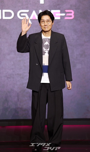 【フォト】『イカゲーム3』のキャストたち、明るい表情でポーズ