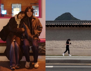 イ・サンスン、光化門をランニングする妻イ・ヒョリの姿公開