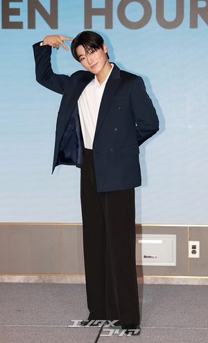  【フォト】ATEEZサン　ファンのハートを狙い撃ち