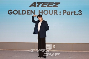  【フォト】ATEEZサン　ファンのハートを狙い撃ち