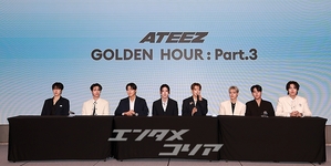 【フォト】ATEEZのニューアルバム発売記念記者懇談会
