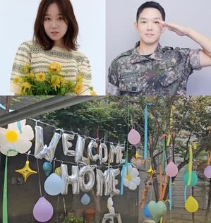 コン・ヒョジン、夫ケビン・オの除隊受け「ウェルカム・ホーム」イベント…イ・ハニ&チョン・リョウォンも祝う