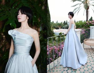 ソン・ヘギョ きゃしゃで気品あふれるドレス姿…ハン・ソヒも「美しい」と感嘆