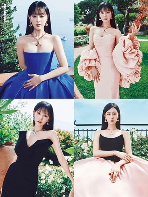 【フォト】キム・ジウォン、シチリアで魅惑的な姿披露…人並みならぬオーラ